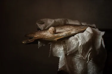 Nastrojowa, rustykalna martwa natura
