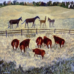Krzywa uczenia się, 2005 (akryl)
