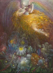 Truth Shall Spring out of the Earth and Righteousness Shall Look down from Heaven, 2016 (olej na belgijskim płótnie)
