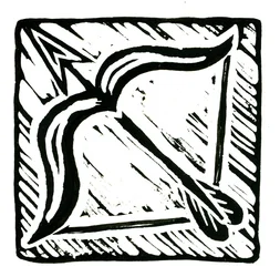 Horoskop (Strzelec), 2017 (wydruk na płótnie)