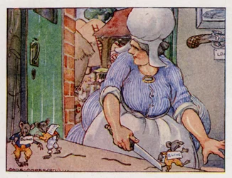 Rymowanka: Trzy ślepe myszy (kolor lito)