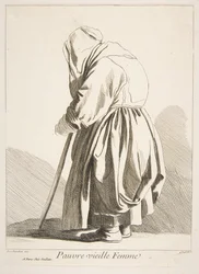 Biedna stara kobieta, 1742.