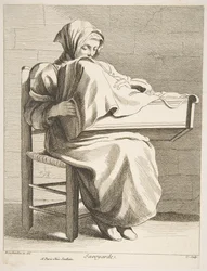 Kobieta z Sabaudii, 1737.
