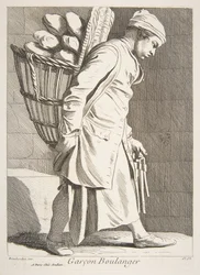 Chłopiec piekarz, 1746.