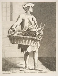 Handlarz naczyniami, 1746.