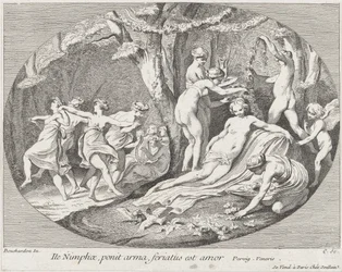Idź Nimfy, które składają ramiona, Miłość odpoczywa!, 1730-60.