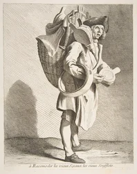 Naprawiacz uszczelek i mieszków, 1738.