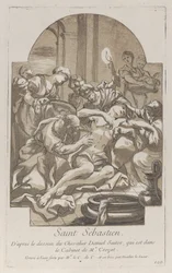 Męczeństwo św. Sebastiana, ca. 1729.