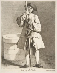 Oczyszczacz studni, 1746.