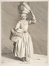 Młoda Mleczarka, 1737.