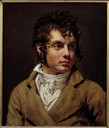 Portret mężczyzny Obraz Anne Louis Girodet de Roucy-Trioson (Anne-Louis Girodet de Roucy Trioson