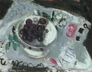 Danie z winogron, ok. 1957 r. (olej na desce)