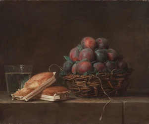 Kosz śliwek, 1769.