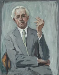 Portret Charlesa Reiffela, ok. 1938 (olej na płótnie)