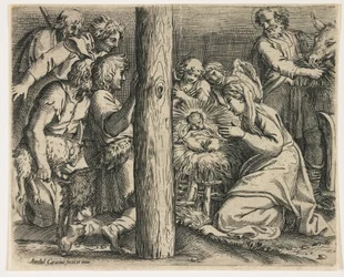 Pokłon pasterzy, około 1606