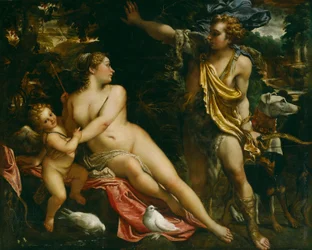 Wenus, Adonis i Kupidyn
