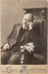 Anatolij Liadov - Portret kompozytora Anatolija Konstantinowicza Liadowa (1855-1914) - Anonim. Fotografia
