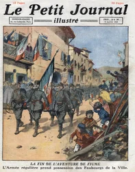 W wyniku handlu Rapallo Fiume (Rijeka) stało się wolnym państwem, ulicami miasta wędrowała armia włoska, która właśnie wypędziła Gabriele d