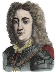 Karol VI, Święty Cesarz Rzymski (1685-1740) - Karol Habsburg (Karl von Habsburg) (Karol VI Świętego Cesarstwa) 1685-1740 - Grawerowanie