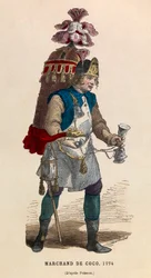 Sprzedawca kokosów w 1774 r. - kolekcja prywatna