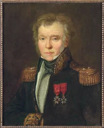 Generał baron Ythier Sylvain Pryve (1762-1831), Anonim. Olej na płótnie, ok. 1820. Wymiar: 61x50 cm. Prywatna kolekcja