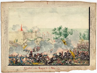Guerre russo-turque de 1828-1829 - Zdobycie twierdzy Anapa 23 czerwca
