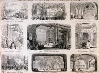 Ilustracje do opery Don Carlo Giuseppe Verdi