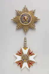 Królestwo Prus - Order Orła Czerwonego - Insygnia Krzyża Wielkiego - Początek XX wieku