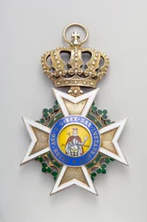 Królestwo Saksonii - Order Św. Henryka : insygnia wielkiego krzyża - 1736-1918