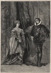 Lukrecja Borgia i jej pierwszy mąż Giovanni Sforza d