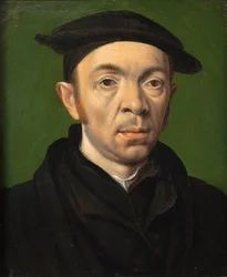 Portret męski, ok. 1550 (olej na miedzi)