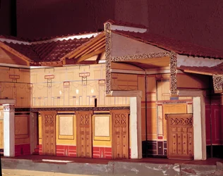 Miniatura Domu Tragicznego Poety w Pompejach.
