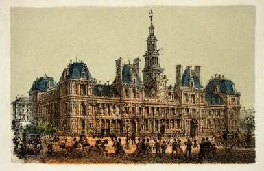 Paryż 1874: Ratusz, kolekcja prywatna