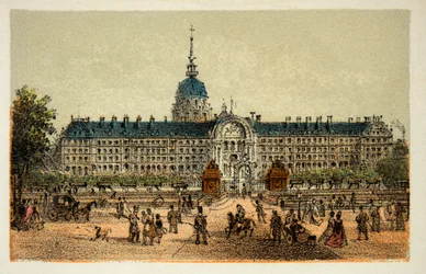 Paryż 1874: Hotel des Invalides, kolekcja prywatna