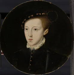 Portret Edwarda VI, ok. 1550 (olej na płycie)