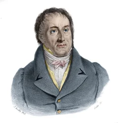 Portret Francois-Antoine (Francois Antoine) Jecker (1765-1834), francuski inżynier w „Portretach i historii pożytecznych mężczyzn: mężczyzn i kobiet wszystkich krajów i wszystkich warunków, którzy nabyli prawa do uznania mężczyzn” opublikowanym i rozpowsze