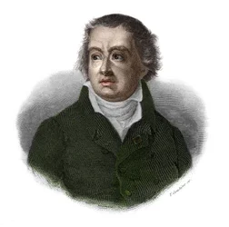 Portret Francois Alexandre Frederic de La Rochefoucauld, księcia Liancourt, następnie księcia La Rochefoucauld (Rochefoucauld-Liancourt) (1747-1827) w „” Portrety i historia użytecznych mężczyzn: mężczyzn i kobiet wszystkich krajów i wszystkich warunków, k