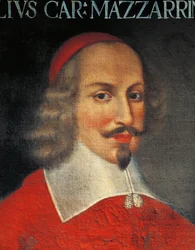 Portret Julesa Mazarina, urodzonego jako Giulio Raimondo Mazzarino (Pescina
