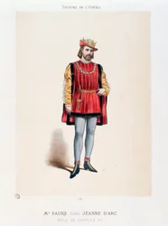 Portret pana Faure w interpretacji króla Karola VII w operze Joanna d