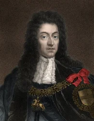 Portret Wilhelma III, księcia Oranii (1650-1702), znanego również jako król Wilhelm III Anglii, Wilhelm II Szkocji i Irlandii