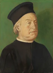 Portret mężczyzny, ok. 1910 (olej na płycie)