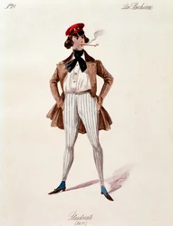 Portret studenta z Cyganerii Pucciniego (1892-1895)