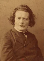Portret kompozytora Antona Rubinsteina (1829-1894), Anonim . Zdjęcie albuminy. Prywatna kolekcja