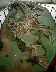 Sztuka rzymska: zredukowany model Villa Adriana (Hadrian)