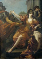 Samobójstwo królowej Dydony, ok. 1800