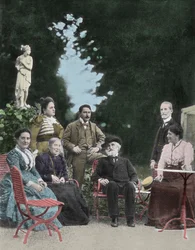 Włoski kompozytor Giuseppe Verdi (1813-1901) w Sant