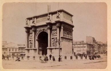 Łuk Triumfalny, kolekcja prywatna, 1885-1890: Łuk Triumfalny, kolekcja prywatna