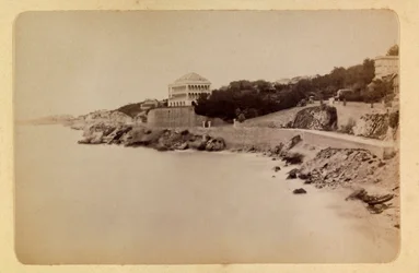 Miasto Marsylia i okolice około 1885 -1890: La route de la Corniche, kolekcja prywatna