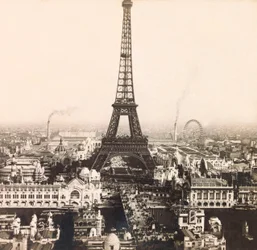 Ekspozycja uniwersalna 1900 - Exposition Universelle de 1900 w Paryżu: Panorama Pól Marsowych - kolekcja prywatna