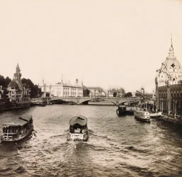 Ekspozycja Powszechna 1900 - Ekspozycja Universelle de 1900 w Paryżu: Most Almy - kolekcja prywatna